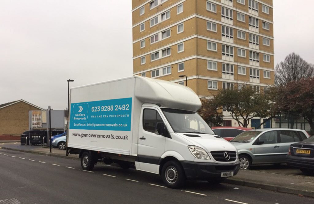 Man with a Van service in Portsmouth