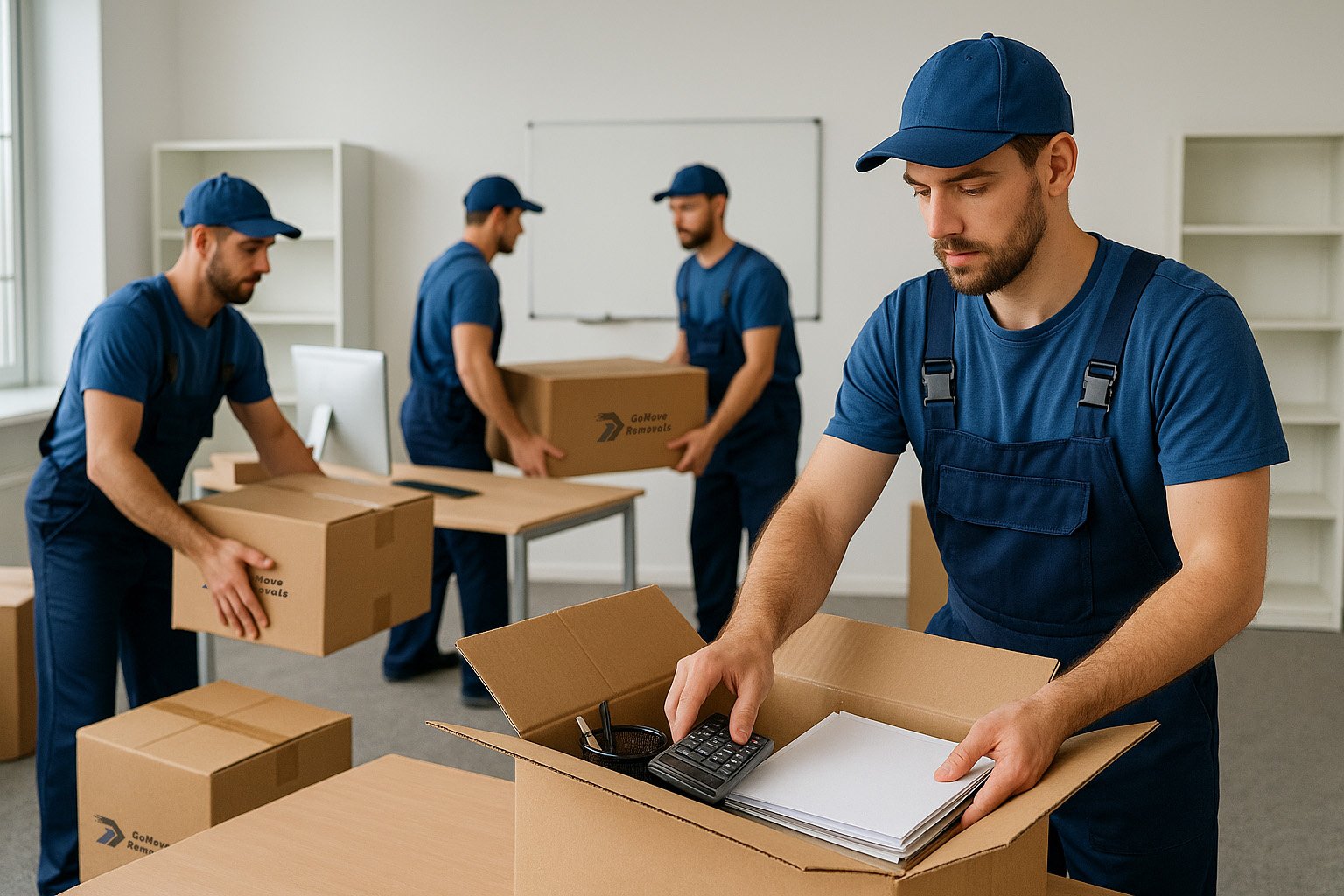 Office removals at GoMove Removals Portsmouth